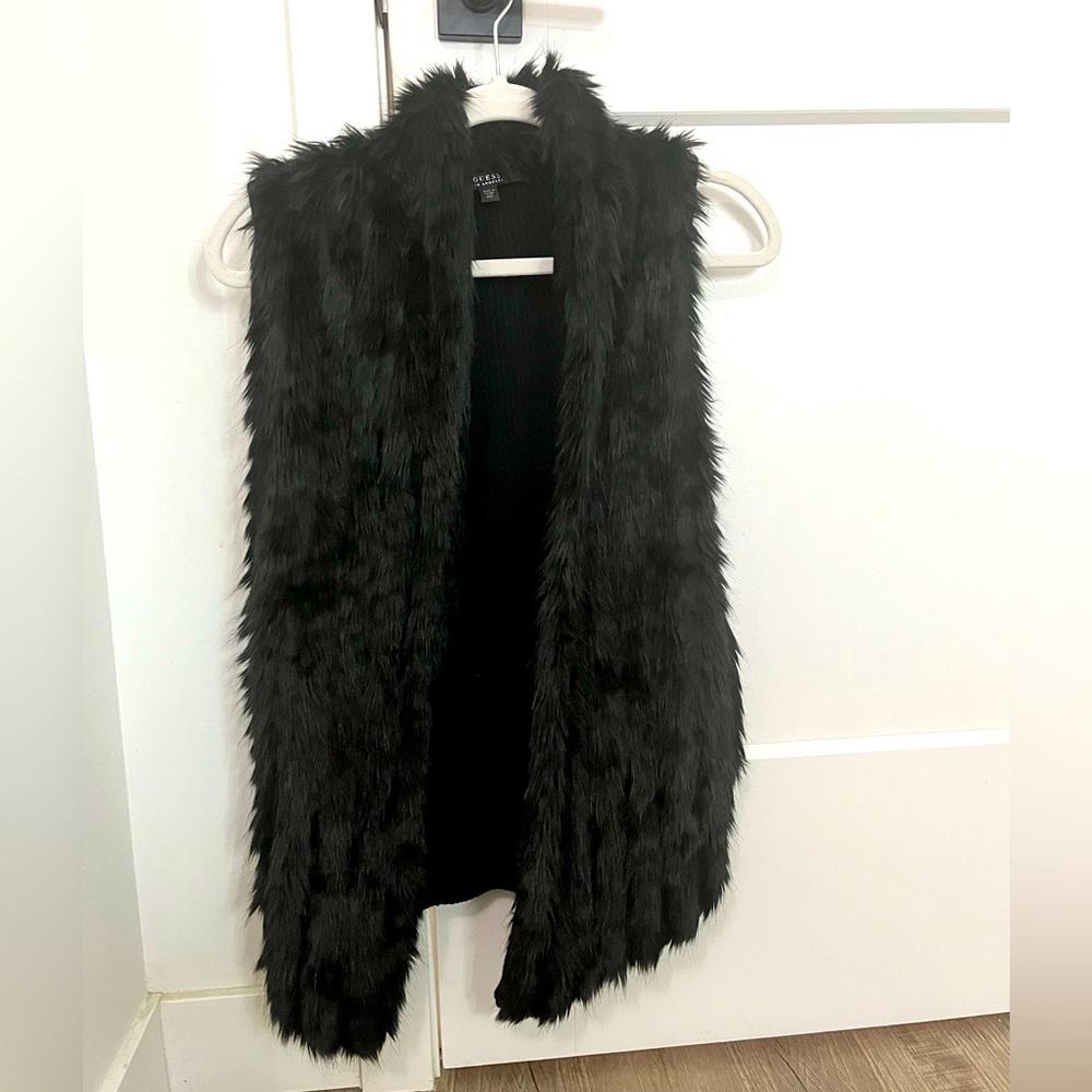GUESS Faux Fur Vest